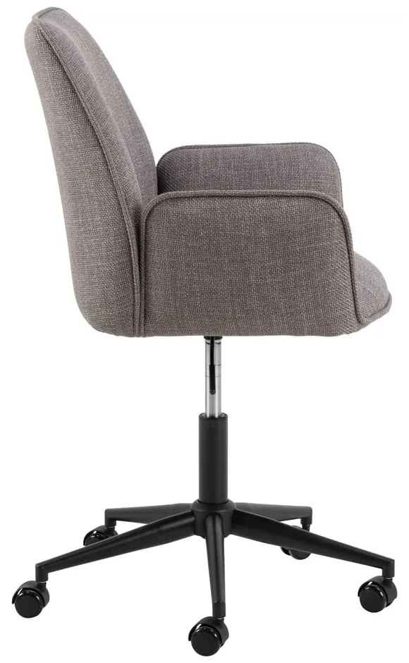 Sedia da ufficio grigia Glenda – Actona