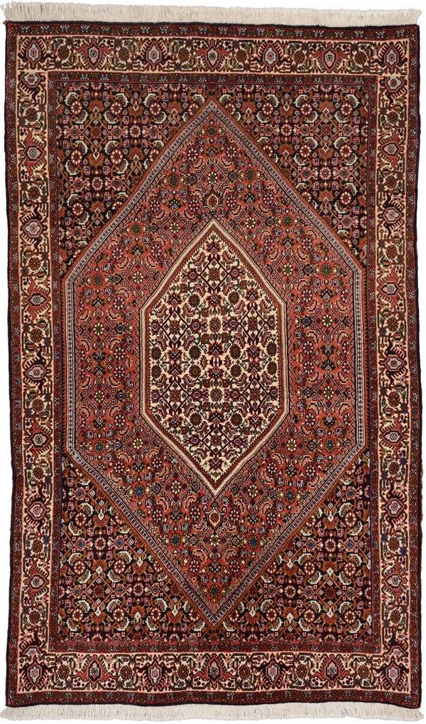 Bidjar Tappeto persiano 180 x 110 Rosso (Iran) Annodato A Mano