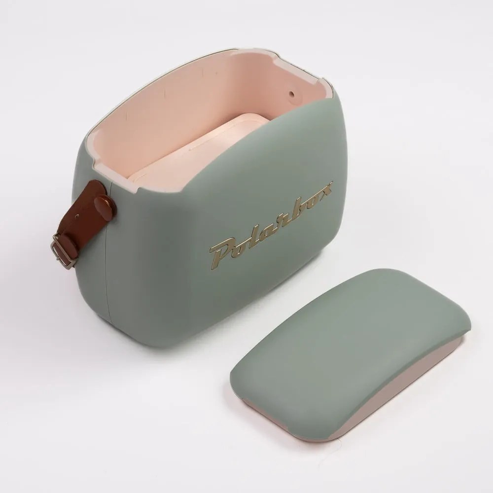 Borsa frigo verde polveroso 6 l Classic Gold – Polarbox