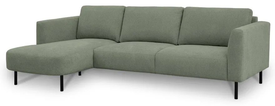 Divano angolare verde (angolo sinistro) Hero - Scandic