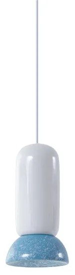 Lindby - Kerimi Lampada a Sospensione Creme/Blue Lindby