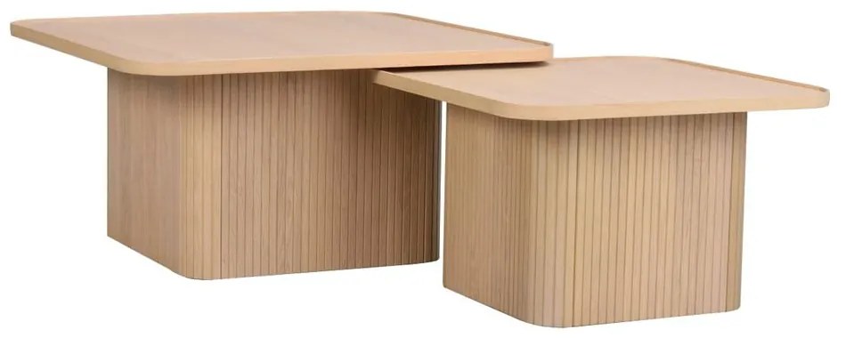 Tavolino in rovere naturale 60 x 60 cm Sullivan - Rowico