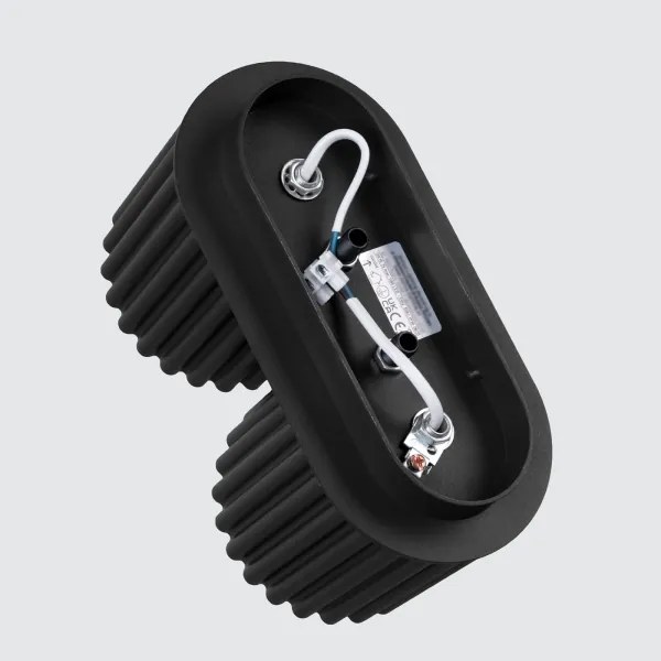 Sollux SL.1785 - Faretto AURA 2xGU10/10W/230V nero