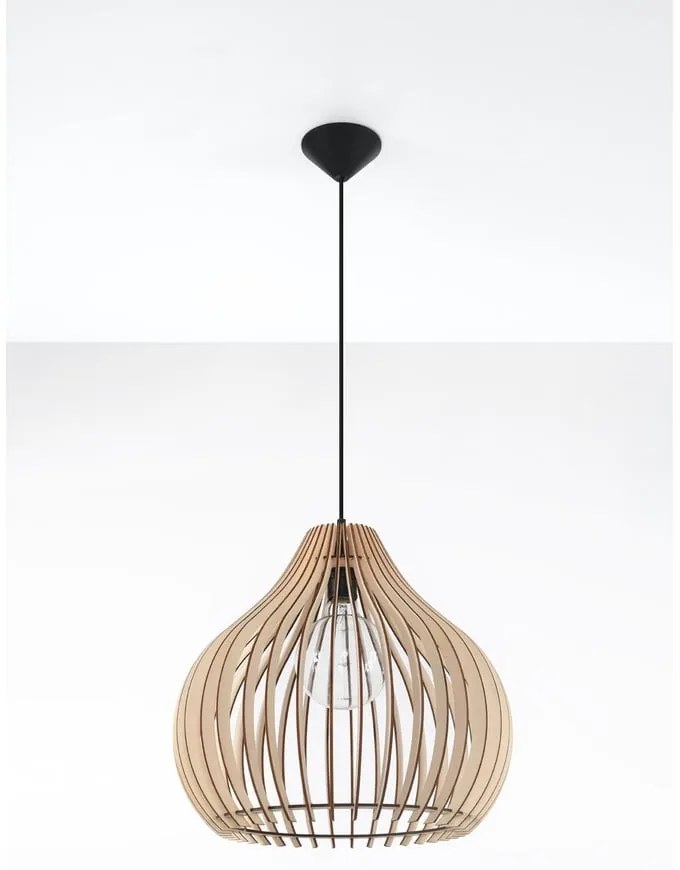 Apparecchio a sospensione beige Pantilla - Sollux