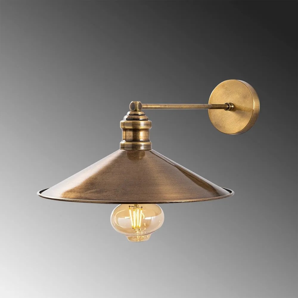 Lampada da parete color bronzo ø 30 cm Dodo – Opviq lights