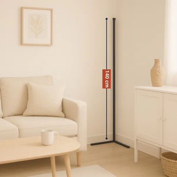 Grundig - LED RGBW Lampada da terra dimmerabile LED/6W/230V + telecomando