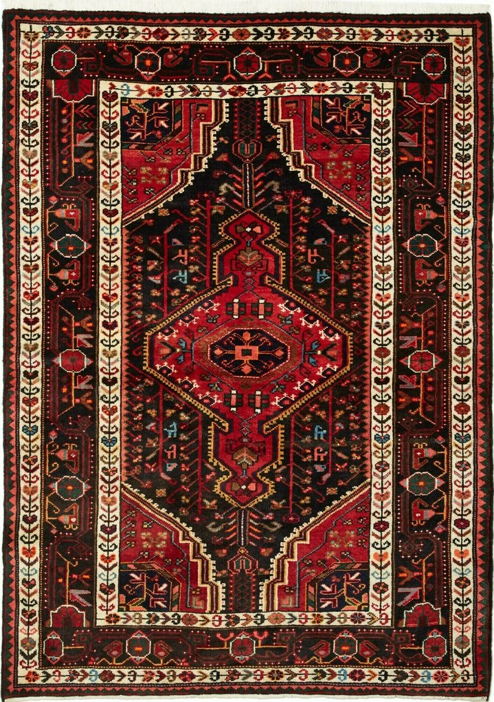 Hamedan Tappeto 120 x 170 (Iran) Annodato A Mano