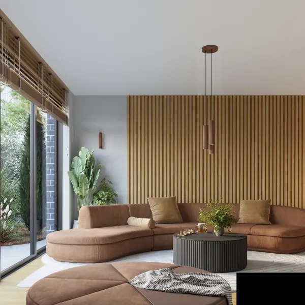 Brilagi - Faretto LED da parete CRESTO 1xGU10/10W/230V marrone