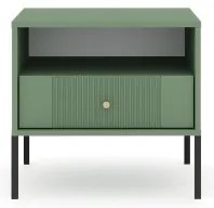 Comodino LUE verde/nero