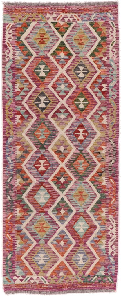 Kilim Tappeto orientale 200x80 (Afghanistan) Tessuto A Mano