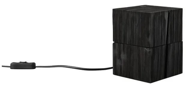 Lampada da tavolo nera (altezza 16 cm) Treasure - Trio