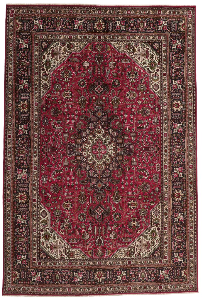 Tabriz Tappeto persiano 200x300 (Iran) Annodato A Mano