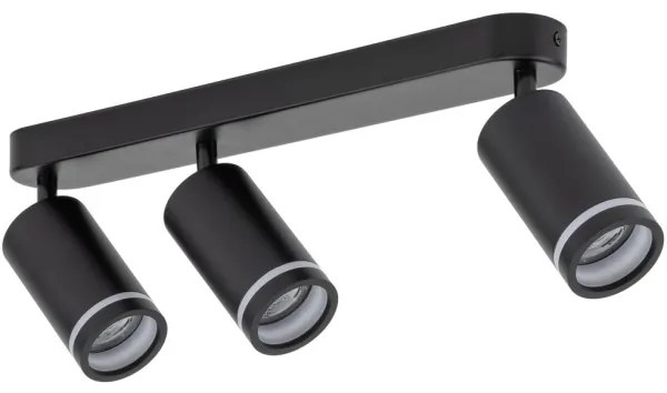Faretto JET 3xGU10/10W/230V nero