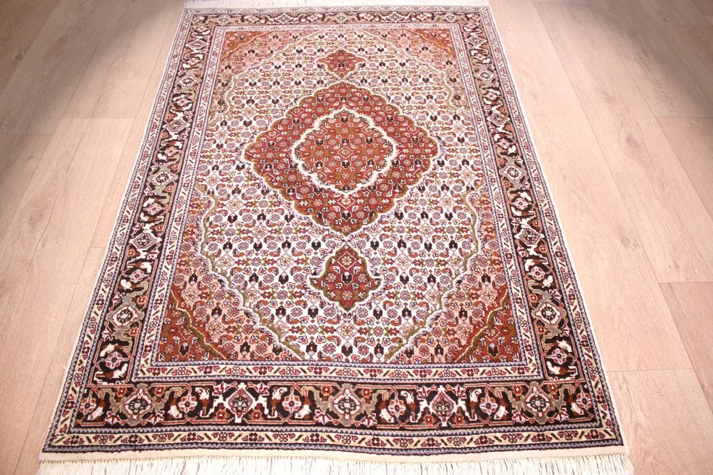 Tabriz Tappeto 150 x 100 (Indian) Annodato A Mano