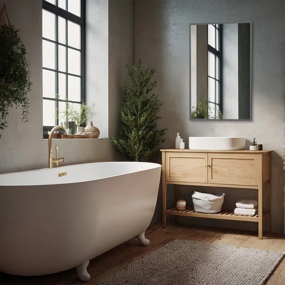 Specchio da parete 52x72 cm Grey – knor