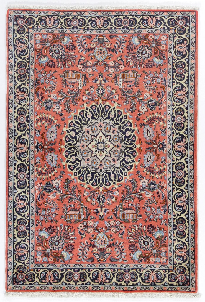 Bidjar Tappeto 110 x 160 (Iran) Annodato A Mano