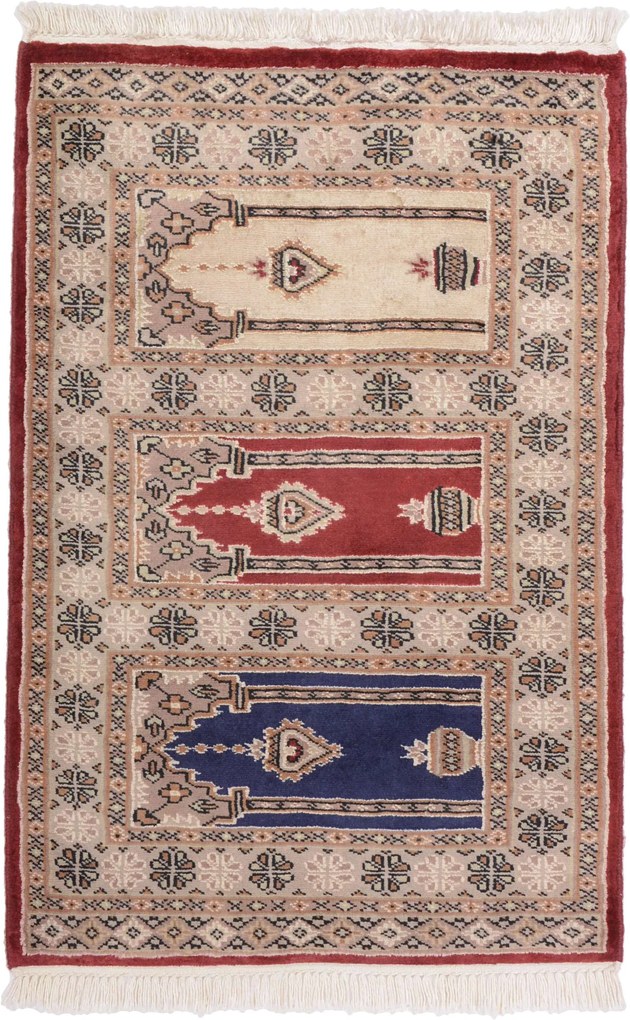 Bokhara Tappeto orientale 90 x 60 (Pakistan) Annodato A Mano
