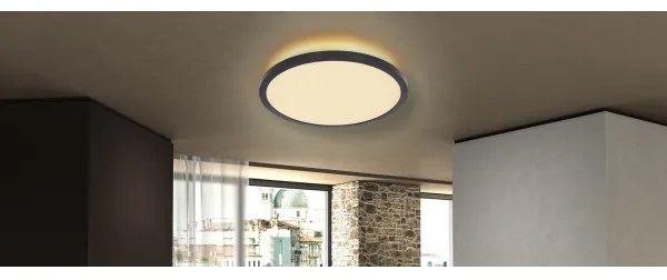 Globo 41562-18B - Plafoniera LED da bagno SAPANA LED/18W/230V IP44