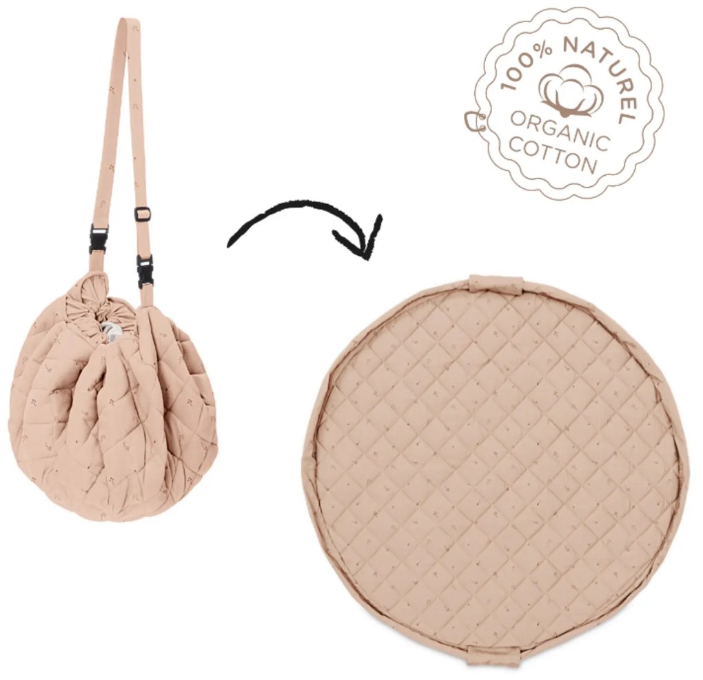 Play&Go Tappeto da gioco Organic Fleuri