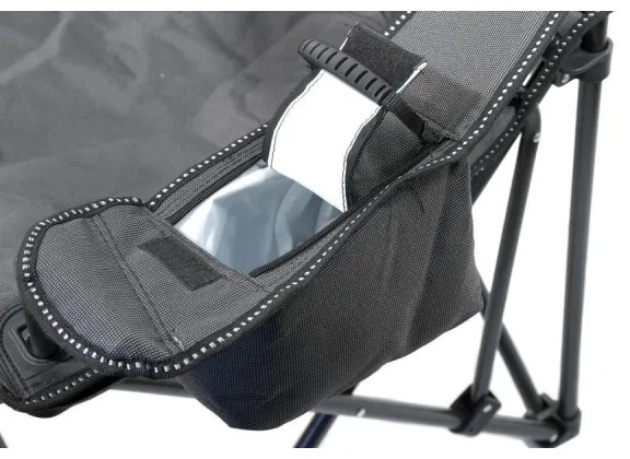 Sediada campeggio pieghevole grigio