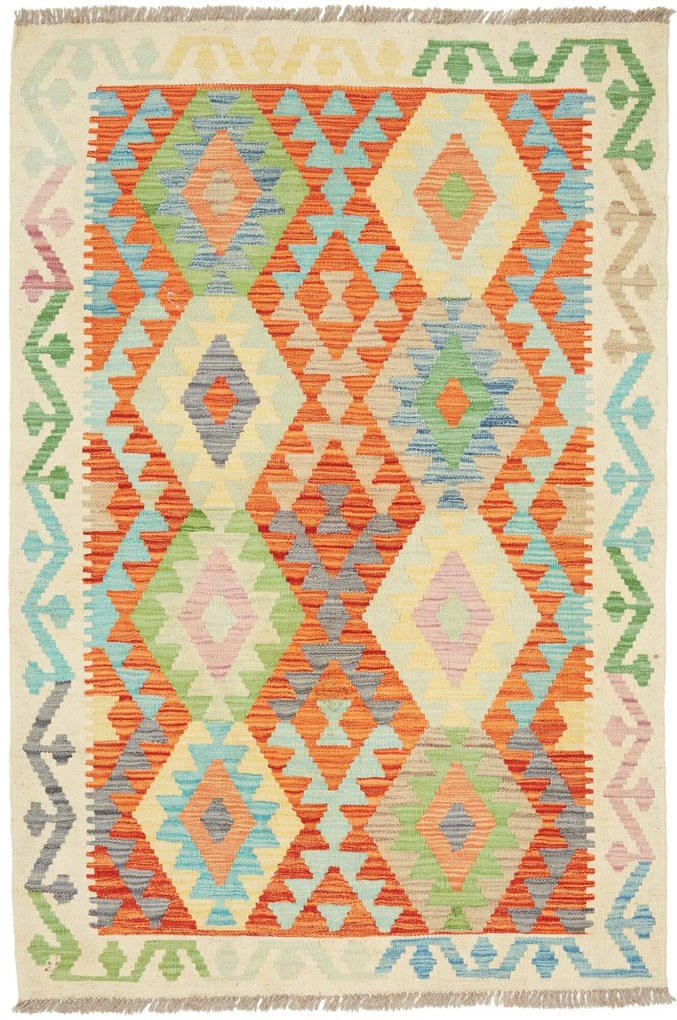 Kilim Tappeto 160x110 (Pakistan) Tessuto A Mano