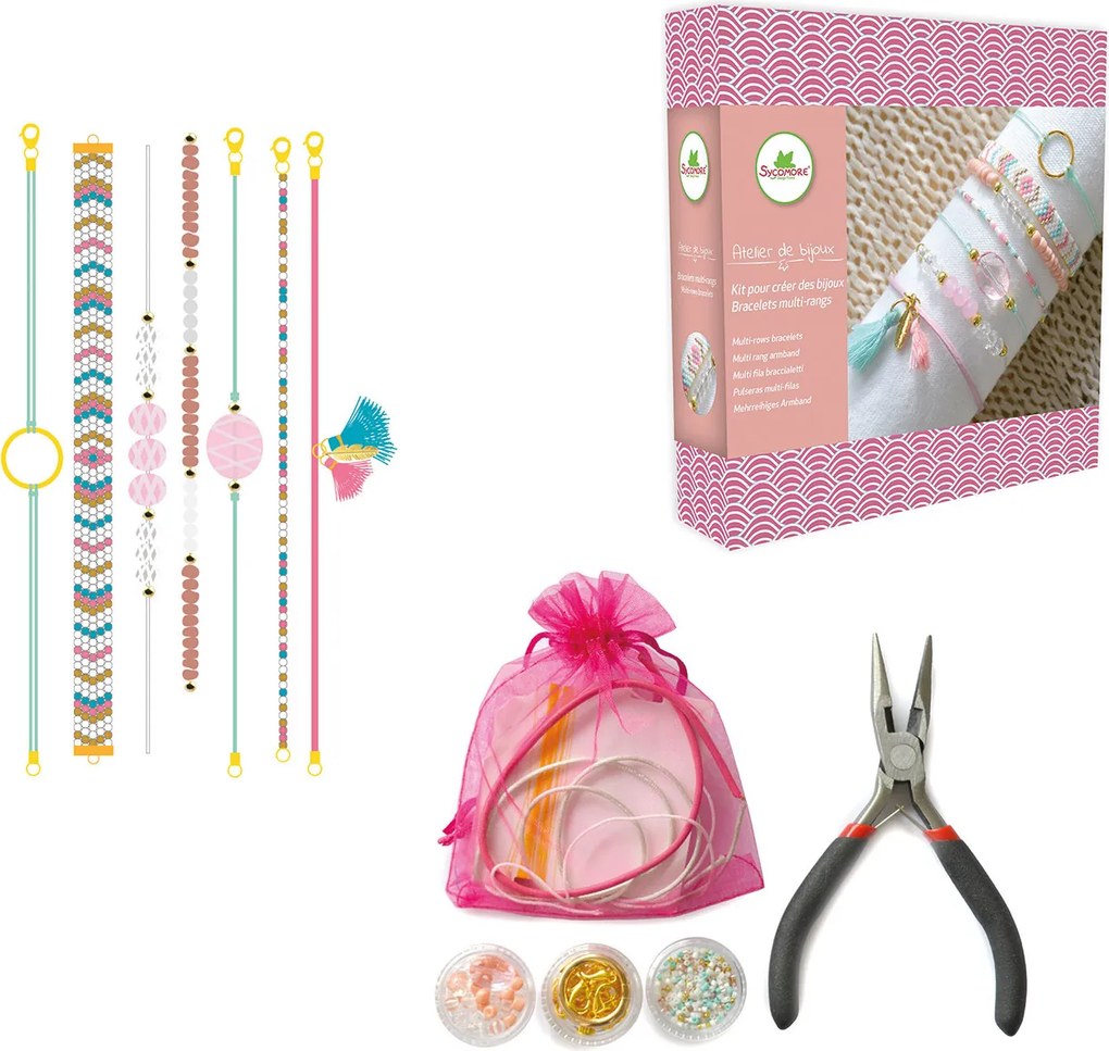 Laboratorio di gioielleria - Multi fila braccialetti