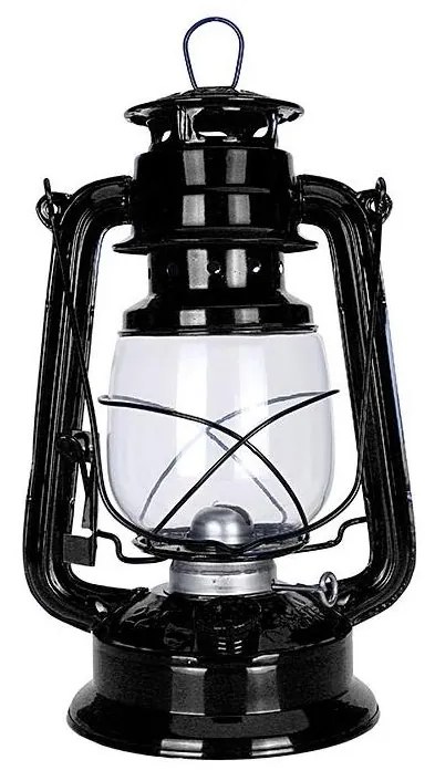 Brilagi - Lampada ad olio LANTERNA 28 cm nera