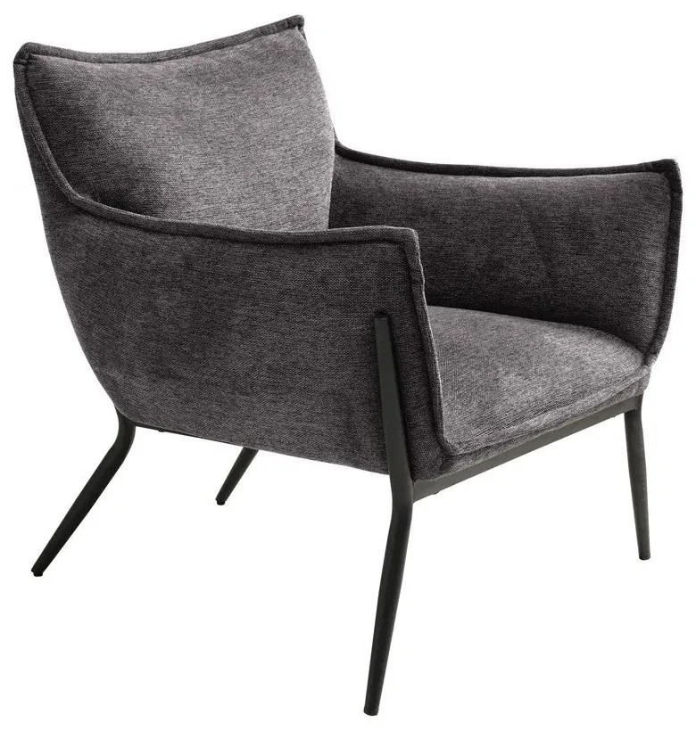 Poltrona relax grigia Calgary - Unique Furniture