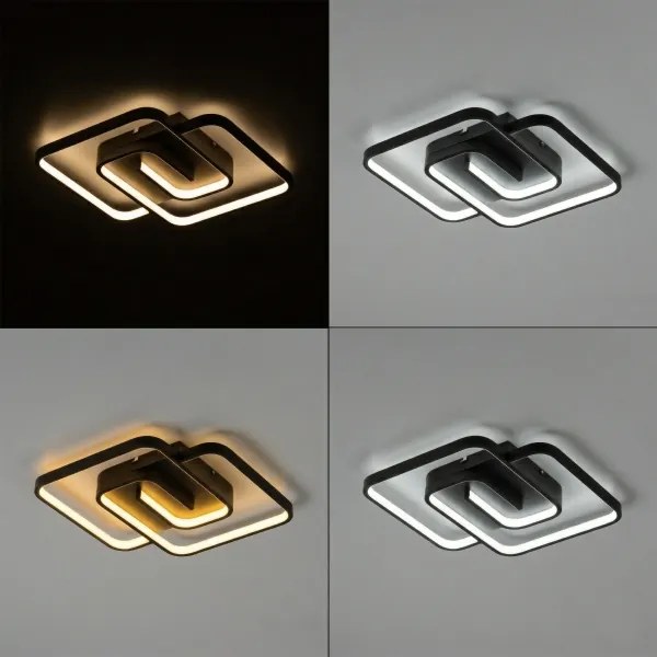 Brilagi - Plafoniera a LED dimmerabile VELO LED/64W/230V 48x48 cm + telecomando