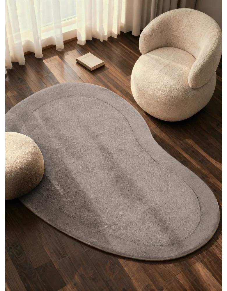 Tappeto grigio in misto lana tessuto a mano 125x200 cm Kari Organic – Villeroy&amp;Boch