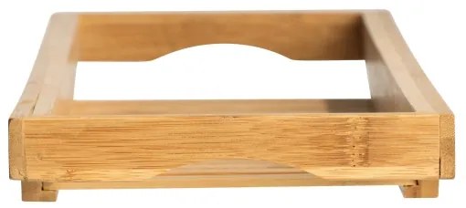 WENKO 24750100 - Mensola per vasca BAMBUSA 70x16 cm marrone