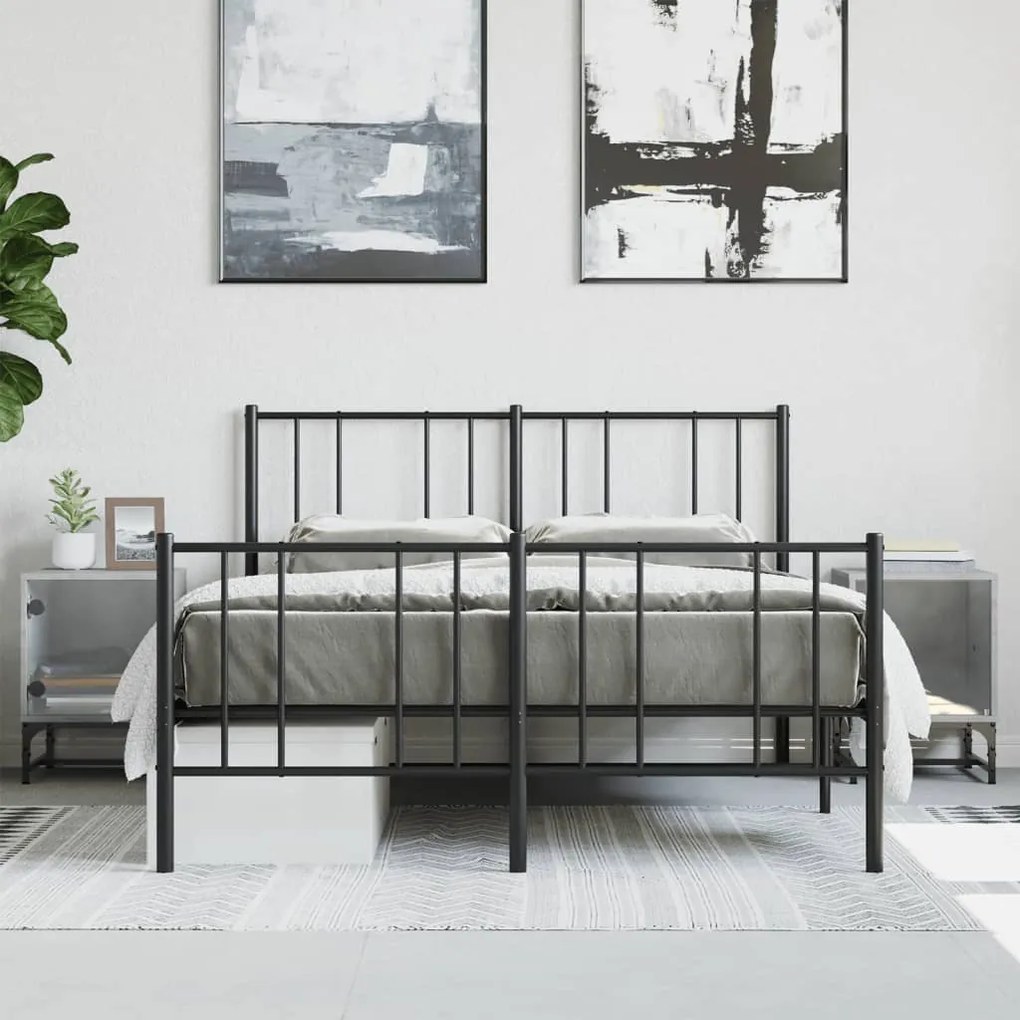 Comodini Con Ante İn Vetro 2pz Grigio Cemento 35x37x50 Cm /