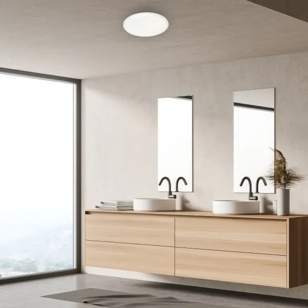 Plafoniera LED dimmerabile CRUZ con telecomando LED/40W/230V 2000lm