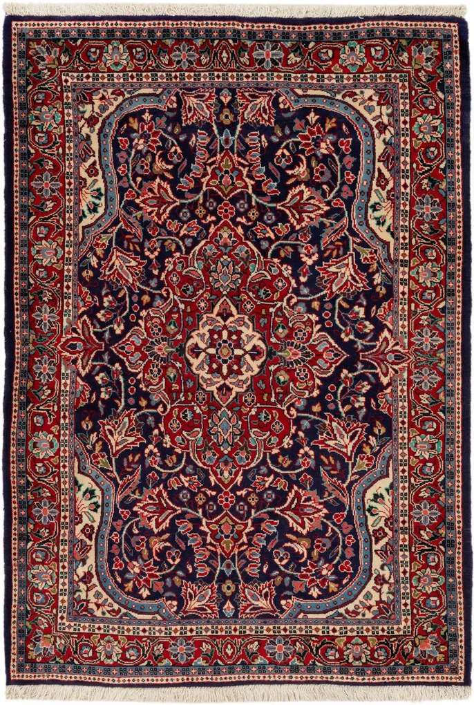 Sarouk Tappeto 110x160 (Iran) Annodato A Mano