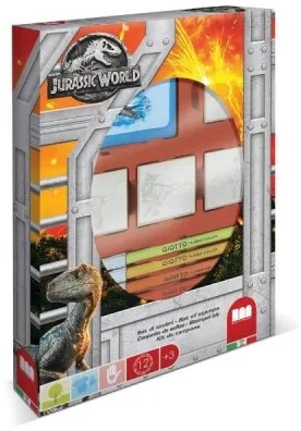 BOX 4 TIMBRI - JURASSIC WORLD