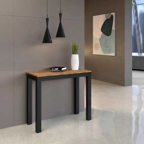 Consolle 90x40 cm allungabile a 300 cm EVERYDAY EVOLUTION Quercia
