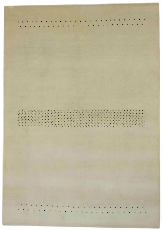Loribaft Tappeto 170x240 Beige (Indian) Annodato A Mano