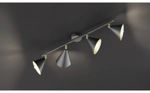 Wofi 70108G - Faretto GLORIA 4xE14/28W/230V