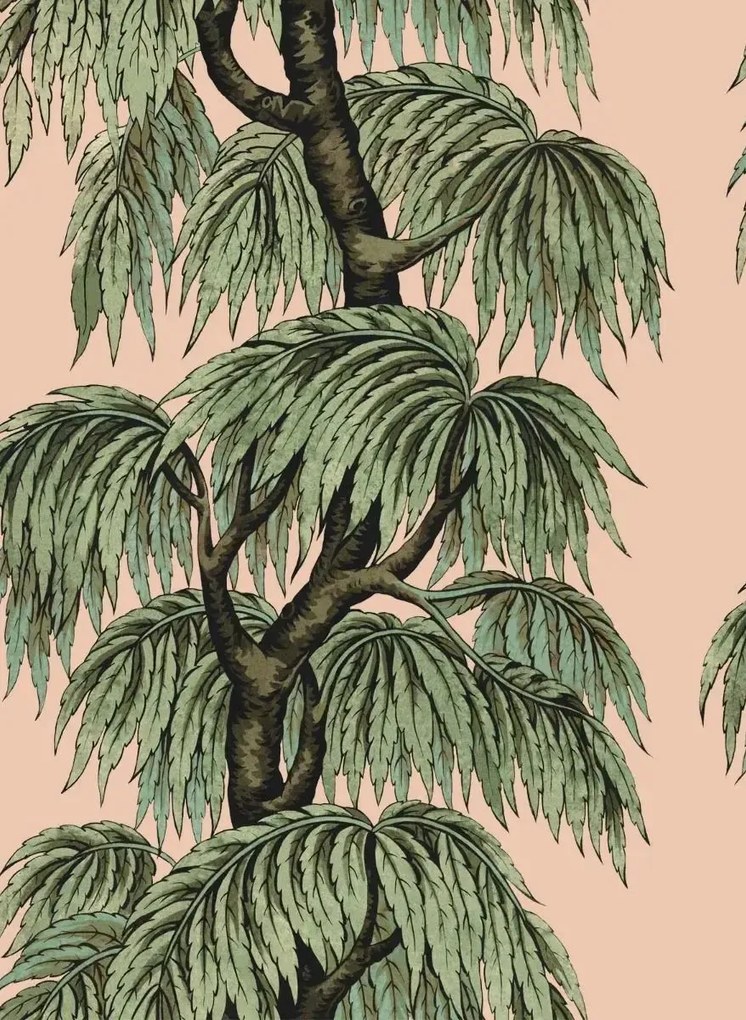 House of Hackney Carta da parati Babylon - Blush/ Willow