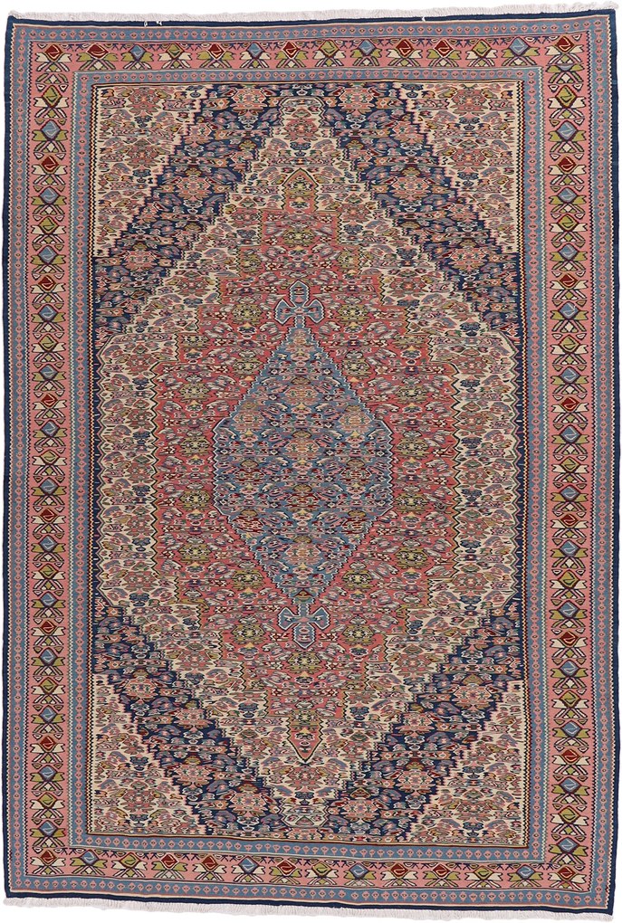 Kilim Tappeto 200x290 (Iran) Annodato A Mano