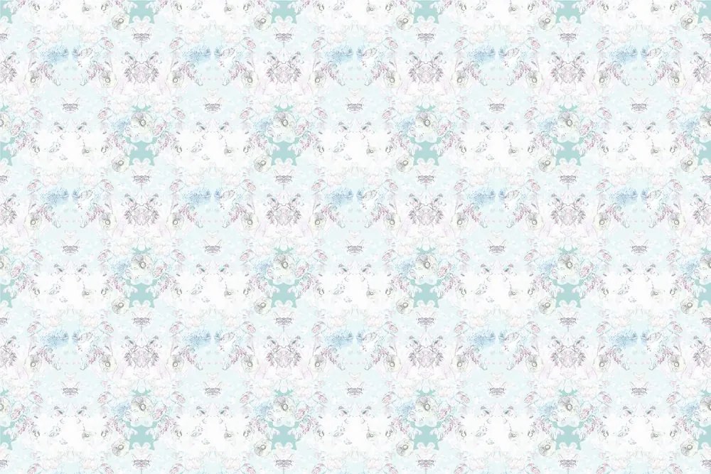 Carta da parati – Fiori vintage