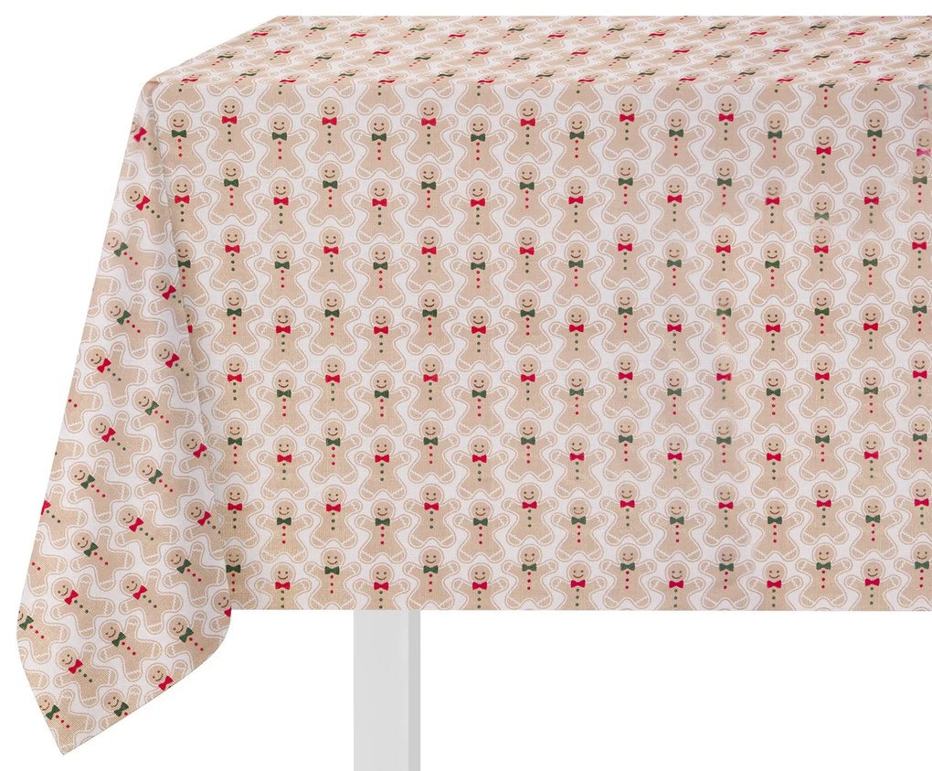 Tovaglia 140x180cm omino pan di zenzero
