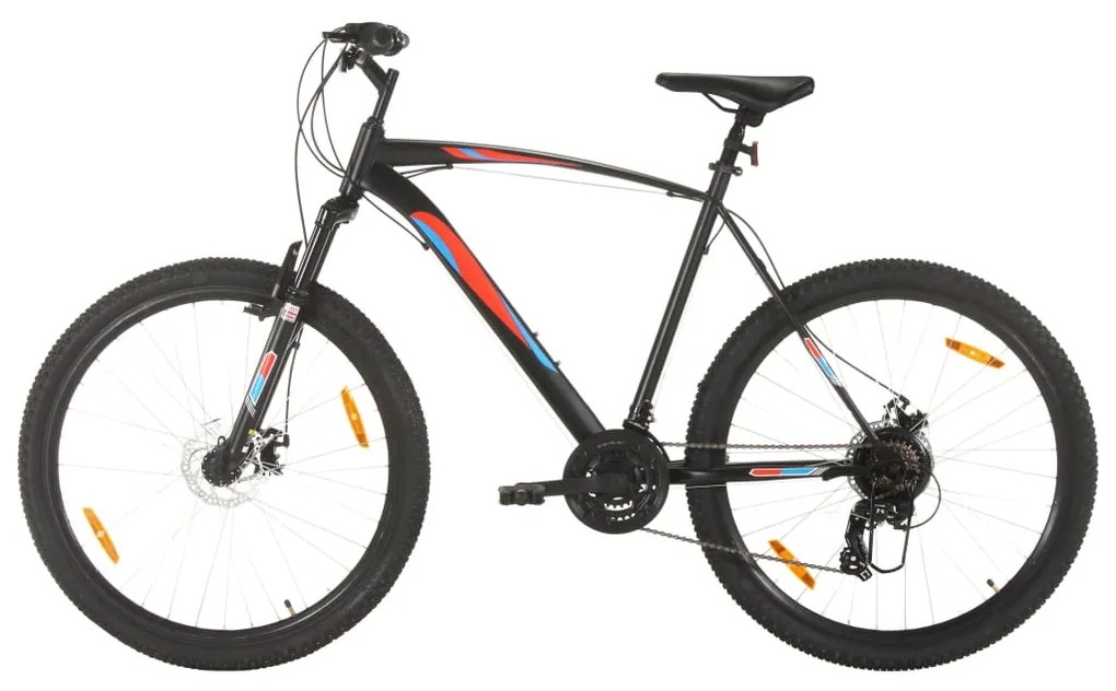 Mountain Bike 21 Speed 29" Ruote 53 Cm Telaio Nero /