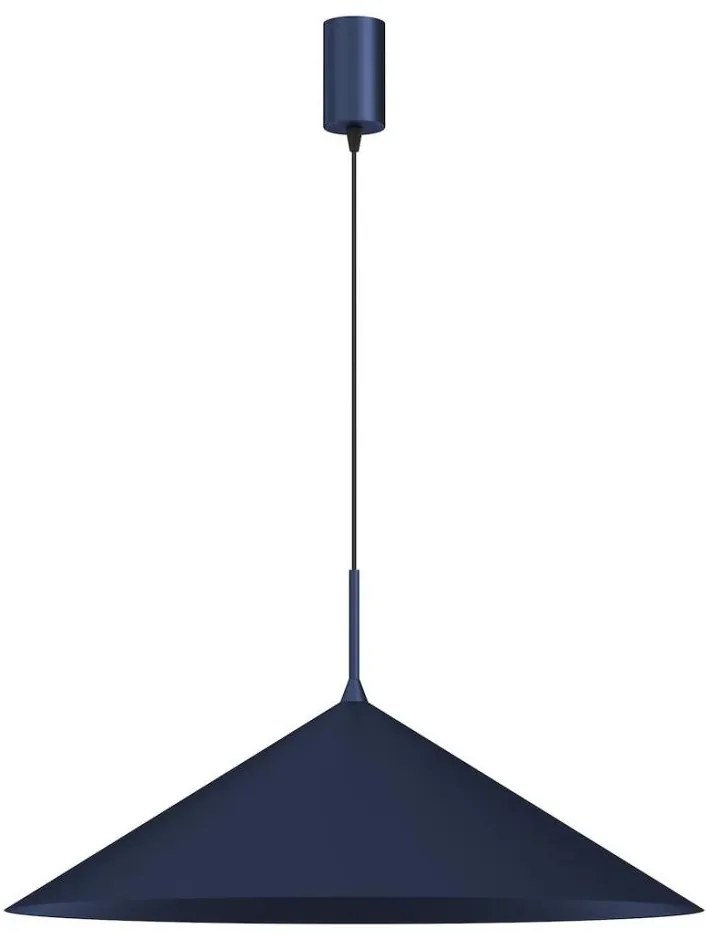 Lampadario a sospensione con cavo CAPITAL 1xGX53/15W/230V Ø 60 cm blu