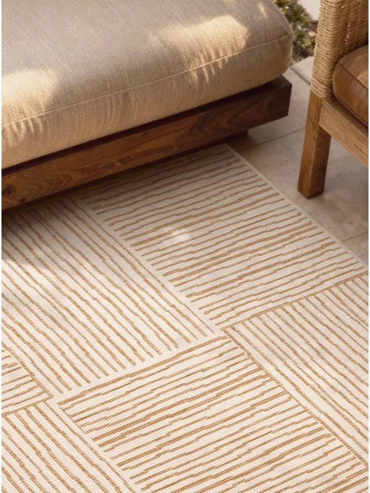 Tappeto da interno/esterno color crema/di colore naturale 200x300 cm Haringey Nightingale – Ted Baker