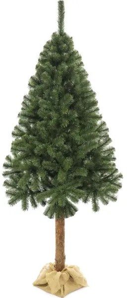 Albero di Natale su tronco 220 cm abete