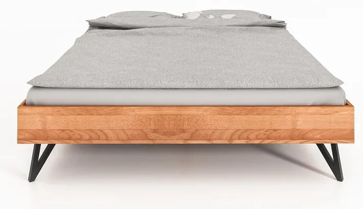 Letto matrimoniale in legno di faggio 140x200 cm Golo - The Beds