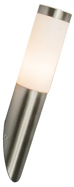 Lampada da parete per esterni moderna in acciaio IP44 - Rox