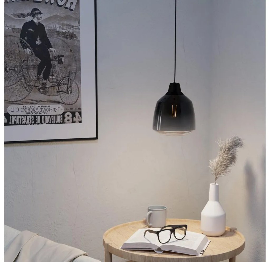 Eglo 43821 - Lampadario a sospensione con filo SEDBERGH 1xE27/40W/230V