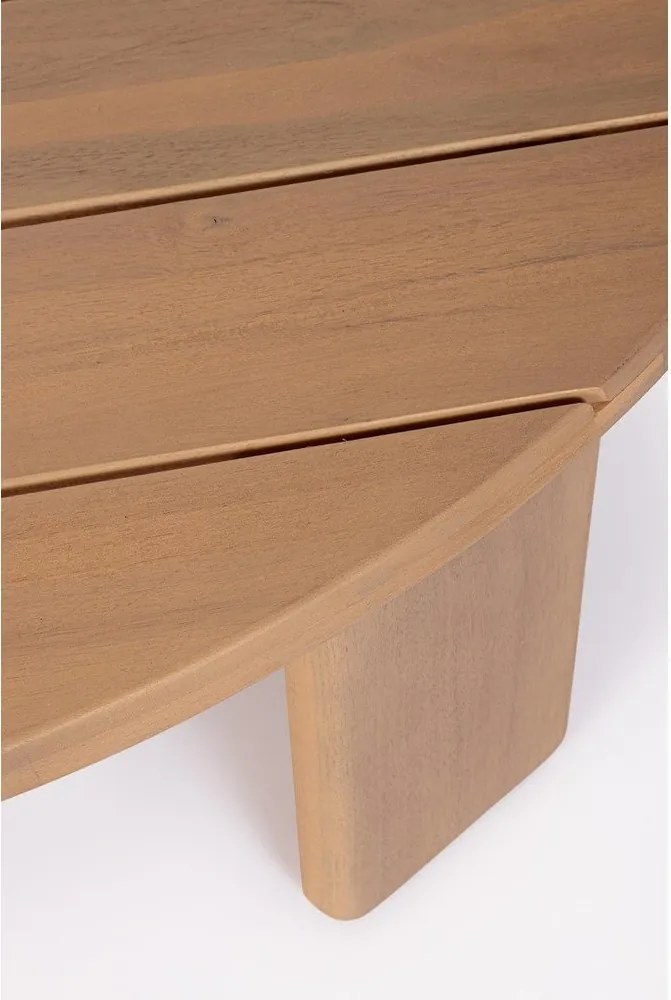 Tavolino da giardino in acacia massiccia 80x100 cm Pablo – Bizzotto